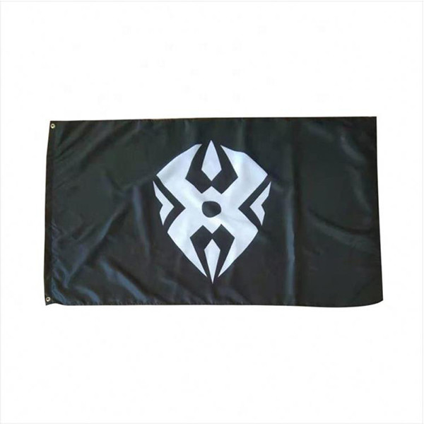 Buy Double Sided Printed  Custom Polyester Flag 90x150cm Rectangular at wholesale prices