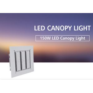 Outdoor LED Canopy Lights IP66 150w Wide Beam Angle Aluminum Lamp 5 Years
