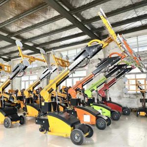 Robot Vacuum Glass Lifter 300kg 800kg Mobile Electric Glass Sucker