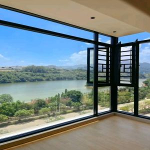 Skate ODM Wholesale White Aluminum French Style Casement Window with Superior