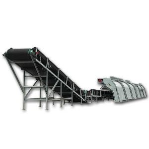 China Narrow Inclined Belt Conveyor , Heat Resistant Conveyor Belt on sale