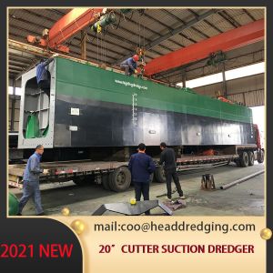 10 Inch Cutter Suction Sand Dredger Machine Gold Dredging
