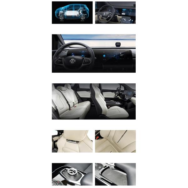 602zKM Endurance Evergrande Energy Hengchi 5 Electric Car with 7.8s Acceleration