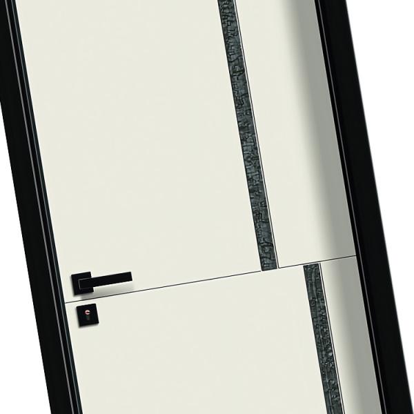 BS Pine Veneer Wood Soundproof Interior Doors 950*2100*100mm