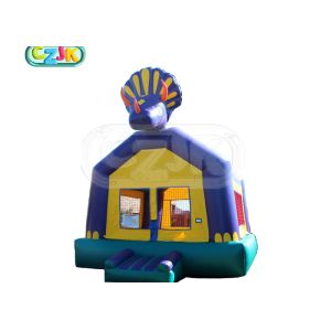 Triceratops Jumper Bounce House / Commercial Jumping Castle Waterproof
