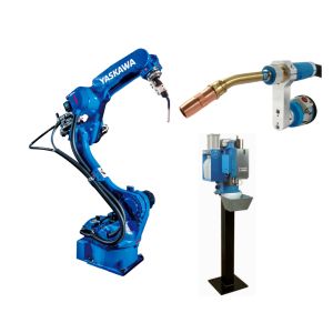YRC1000 Controller Controlled 6 Axis Welding Robot Arm Yaskawa AR1440 with TBI