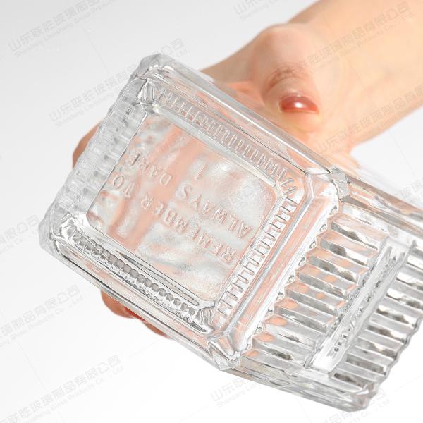 Customized Logo Clear Glass Bottle for Gin Whisky Rum Tequila Vodka 500ml 750ml 700ml