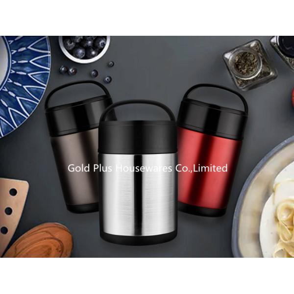 Buy Recommendable 1.6L metal thermal food Jar safe and healthy outdoor travel food carrier for children at wholesale prices