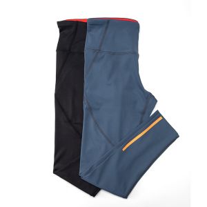 Plus Size Color Blocking Traceless Nude Fitness Yoga Pants Ladies Leggings 80kg