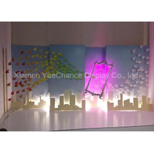 Multi Color Hanging Style Resin Magic Mirror Statues Hand Carved Technics