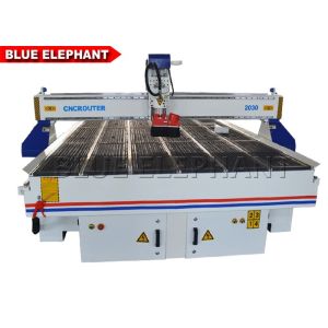 Italy HSD air cooling spindle , Taiwan DELTA inverter ELE 2030 pvc board cnc