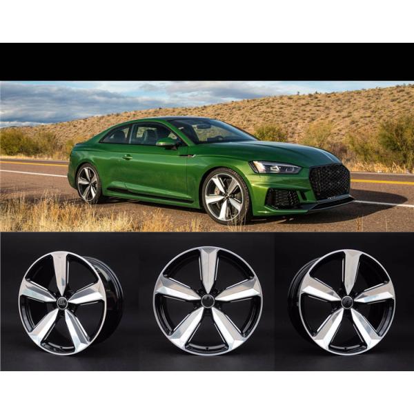 Machined Face Car Wheel Rims Aluminum Alloy 19 Inch 5 X 112