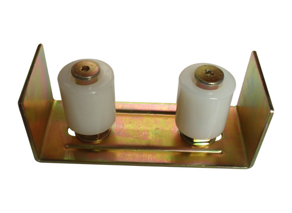 Buy Sliding gate nylon guide roller NW604, with bracket ,white or black color at wholesale prices