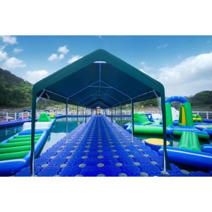 Flexible Chemical Resistant Black PE Pontoons With Capacity Up To 5000kg