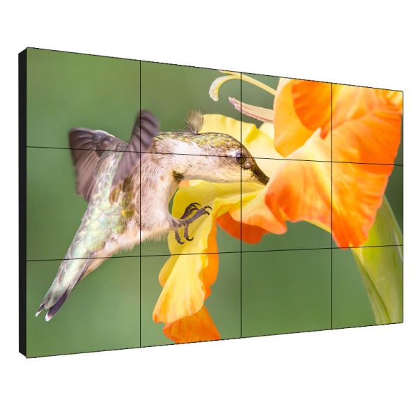 220W TFT Indoor Splicing Lcd Video Wall Screens 1920*1080 Resolution For 1 Year