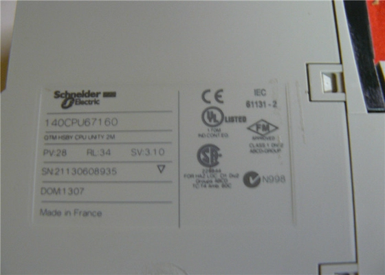 China Schneider 140CPU67160S Unity Quantum 67160 CPU Coating Protection Safety CPU on sale