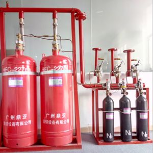 CAL 90L Automatic Fire Suppression System Custom Label