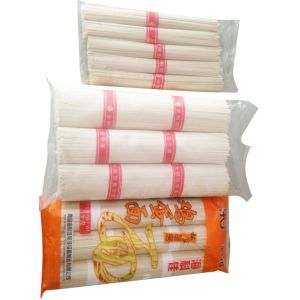 Double Stripe Noodles Packing Machine With Filling Weighing Bundling Function