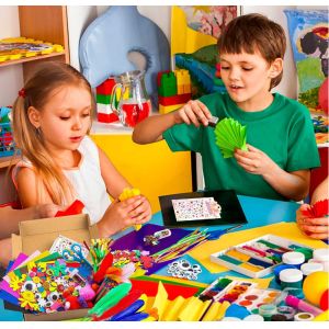 Colorful craft corrugated quilling paper for DIY toys / handcraft kids hand