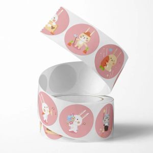 Copper Plate Sticker Food Label Stickers with Customization Material