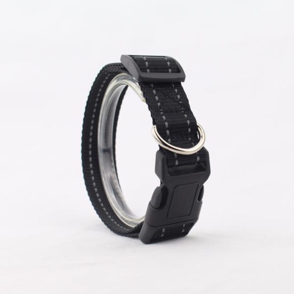 Buy Nylon Reflective Pet Collars and Leash, Dog Collar in night at wholesale prices