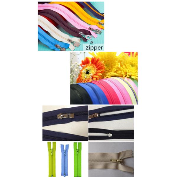 0.8MM High Tenacity 100 Polypropylene Yarn PET Zipper For Weaving , TESTEX Approved