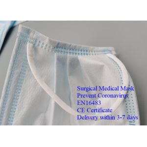 Breathable Disposable Medical Mask Coronavirus Proof High Filtration Durable