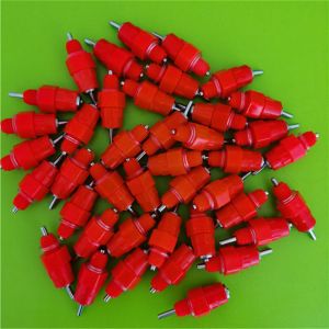Plastic 9g Water Nipple Drinker Chicken Feeder Ball Quail 8mm