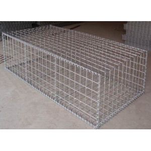 Quality Construction Galvanized Gabion Baskets Retaining Wall 4.0mm-5.0mm Wire Gauge for sale