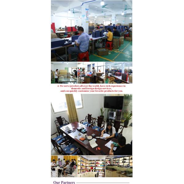 Soft Custom Logo Necklace Ring Gift Box Velvet Color Jewelry Box by Hanhong