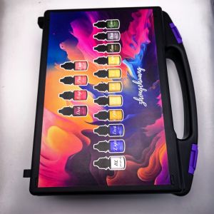 18 Colors Multicolor Glaze Set - 4 Piece Set Operation Efficiency Curing In A