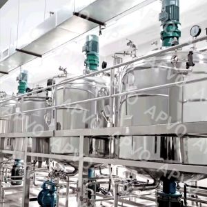 200L Liquid Detergent Mixer Stainless Steel Shampoo Making Machine