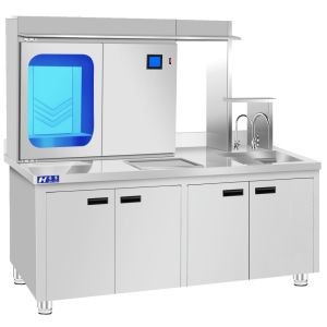 Quality Countertop Ice Maker Operating Table Boba Bubble Milk Tea Equipment for sale