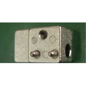 Lighting Aluminum Alloy Die Casting Customized Silvery Polished Surface