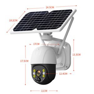 Highfly Promotion Solar Security System Control Surveillance High Quality With