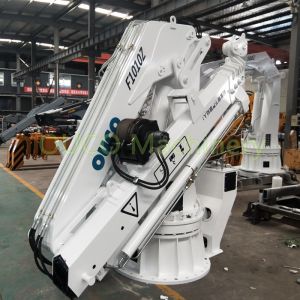 China Compact 1t Telescopic 10m Knuckle Boom Marine Cranes on sale