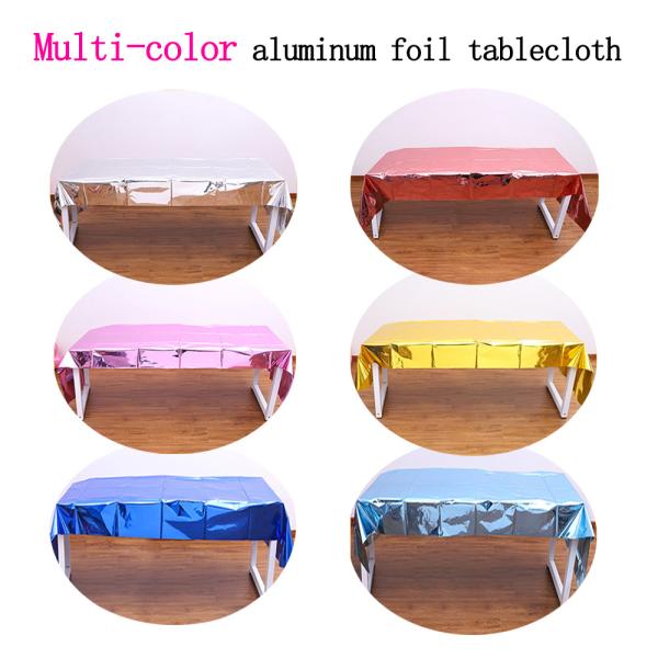 Buy Custom Logo Printed Waterproof Banquet Tablecloths 137x274cm at wholesale prices