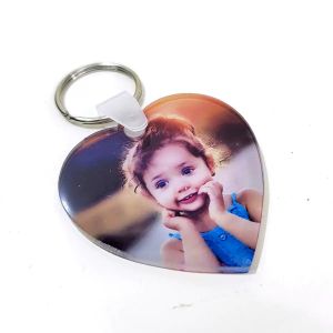 Custom Blank Sublimation Acrylic Keychain For Sublimation Printing
