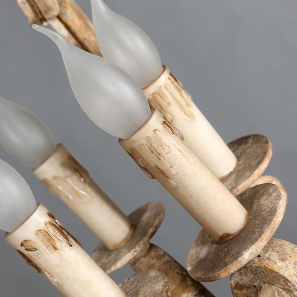 Outdoor wood chandelier for home lighting Fixtures (WH-CI-76)