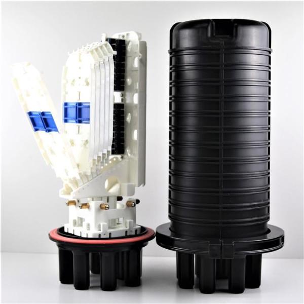 288 Cores IP68 Waterproof PC FTTH ABS Fiber Splicing Joint Enclosure with 1 Time