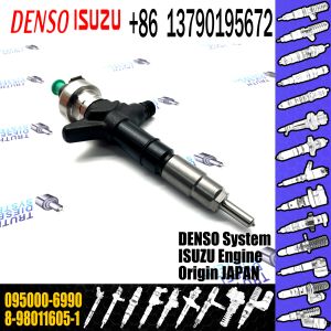 China Fuel Injector 095000-6990 For IS-UZU Engine 8-98011605-0 8-98011605-1 8-98011605-2 on sale