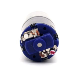 ASLONG JGA25-370DG 6/12V 15-4575RPM Dual Gear Drive Reduction Motor Micro DC