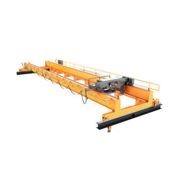 Buy Double Girder Overhead Bridge Crane High Efficiency With Electric Trolley at wholesale prices