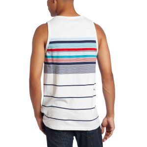 Quality Anti-Shrink Vest Cotton Mens Casual Tops In White , Sleeveless for sale