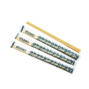 Disposable Bamboo Sushi Chopsticks 9.5 Inch Japanese Style Double-Pointed