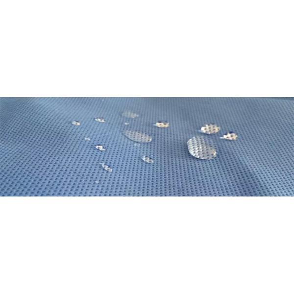 3.2m Medical Blue Non Woven Fabric Polypropylene SMS PP Spun
