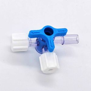 ISO Class II Medical Grade PC Three Way Stopcock Injection 3 Way Luer Lock Valve