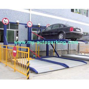 Automated Car Parking System Hydraulic Smart Parking System Double Levels