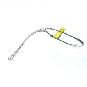 China 304 Stainless Steel Wire Mesh Cable Socks for Protecting Cables in Silvery White on sale
