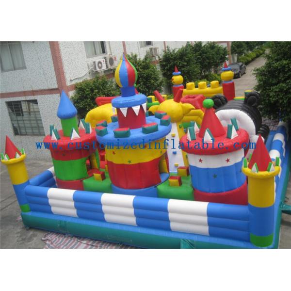 Happy Children Game Inflatable Fun City Micky & Duck Inflatable Kids Toys
